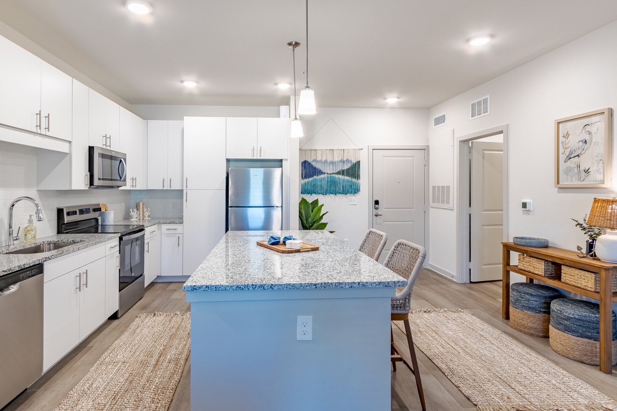 Preserve at Hanover Park model kitchen